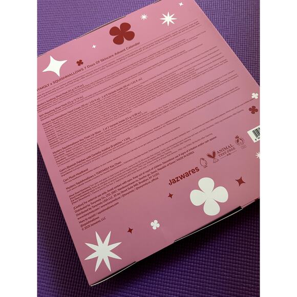 Squishmallows x TONYMOLY 7 Days of Skincare Advent Calendar NEW - Picture 4 of 6